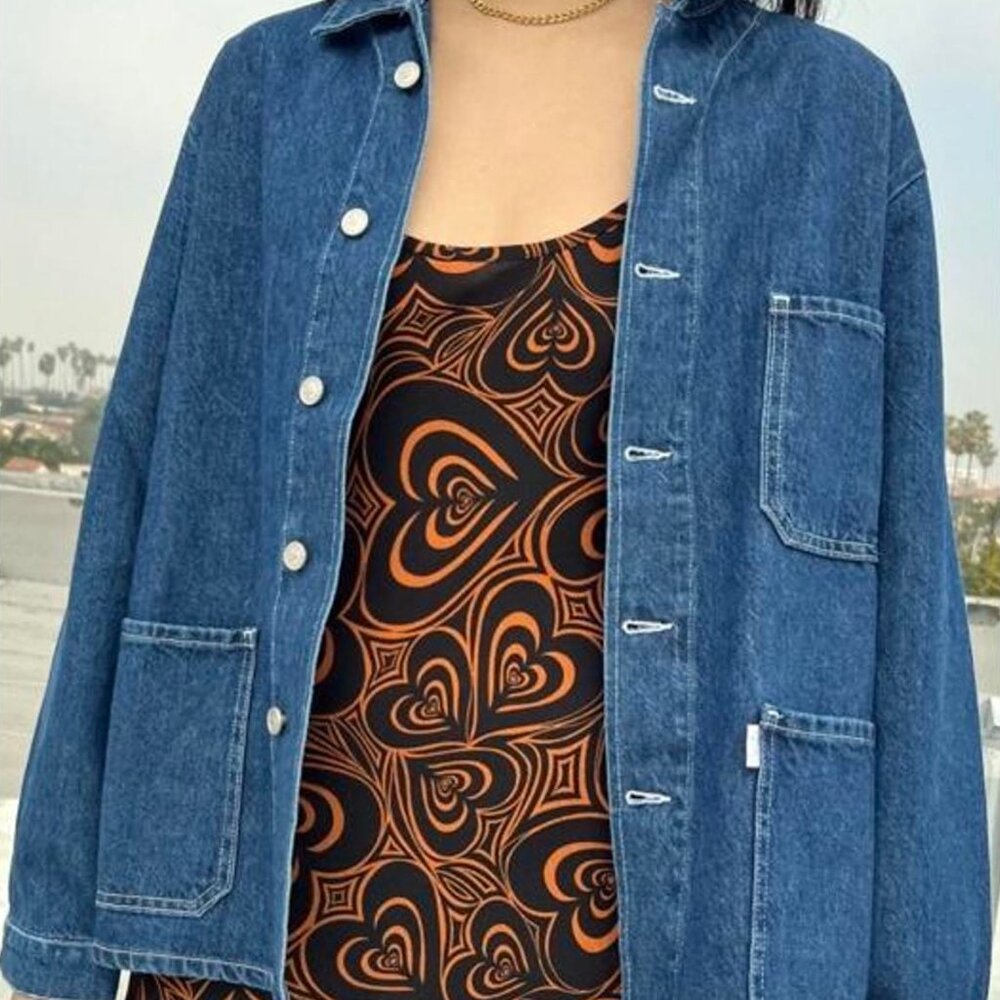 Lisa Says Gah Henri Denim Jacket